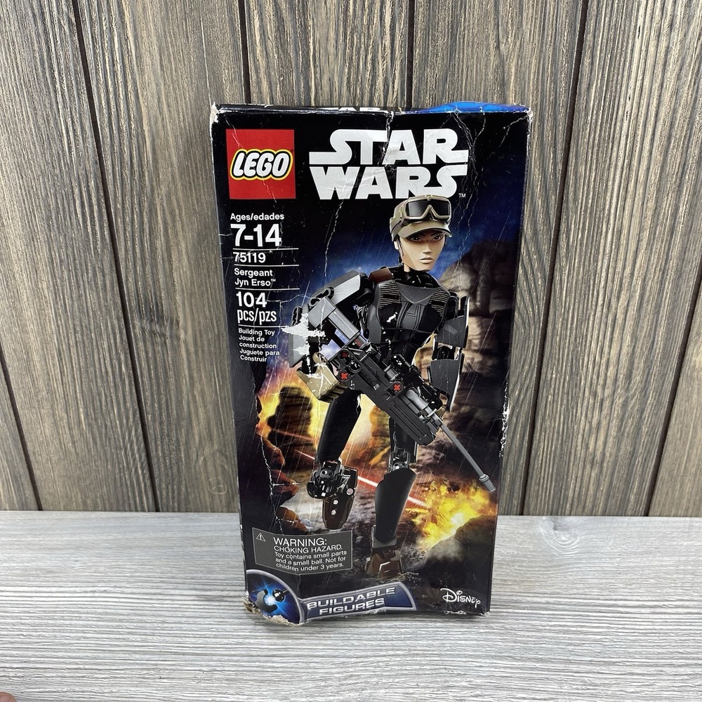 LEGO Star Wars #75119 SERGEANT JYN ERSO -  DAMAGED BOX - Factory Sealed New
